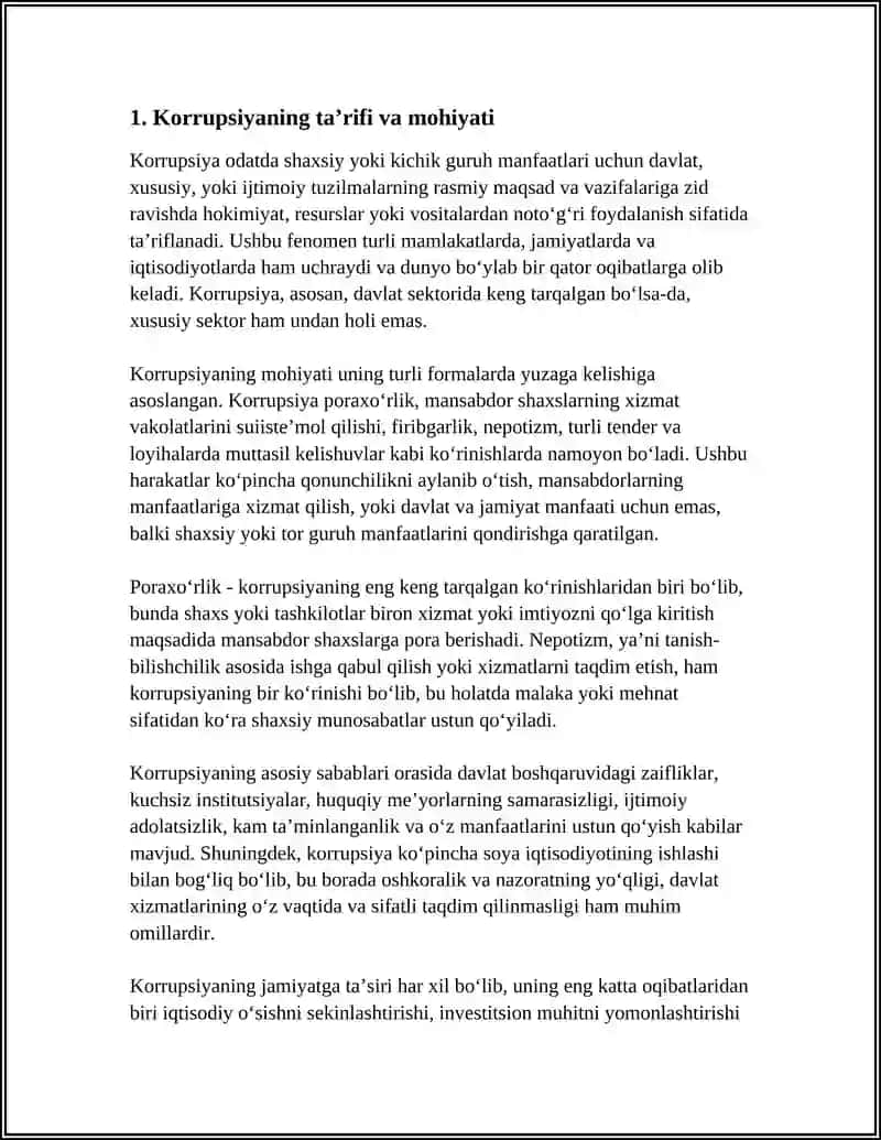KORRUPSIYANING MOHIYATI VA OQIBATLARI 3