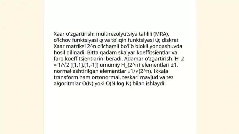 Xaar va Adamar o'zgartirishlari 3