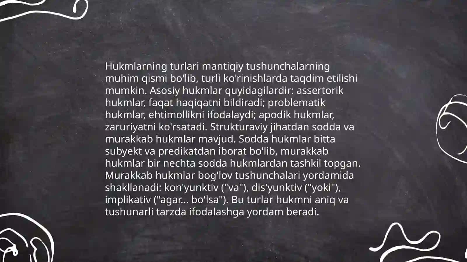 Mantiq ilmiga oid hukm 3