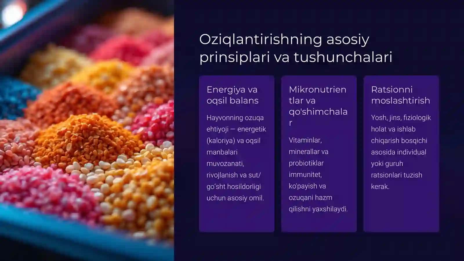 Chorvachilikda oziqlantirish texnologiyalari: samaradorlik va barqarorlik 3