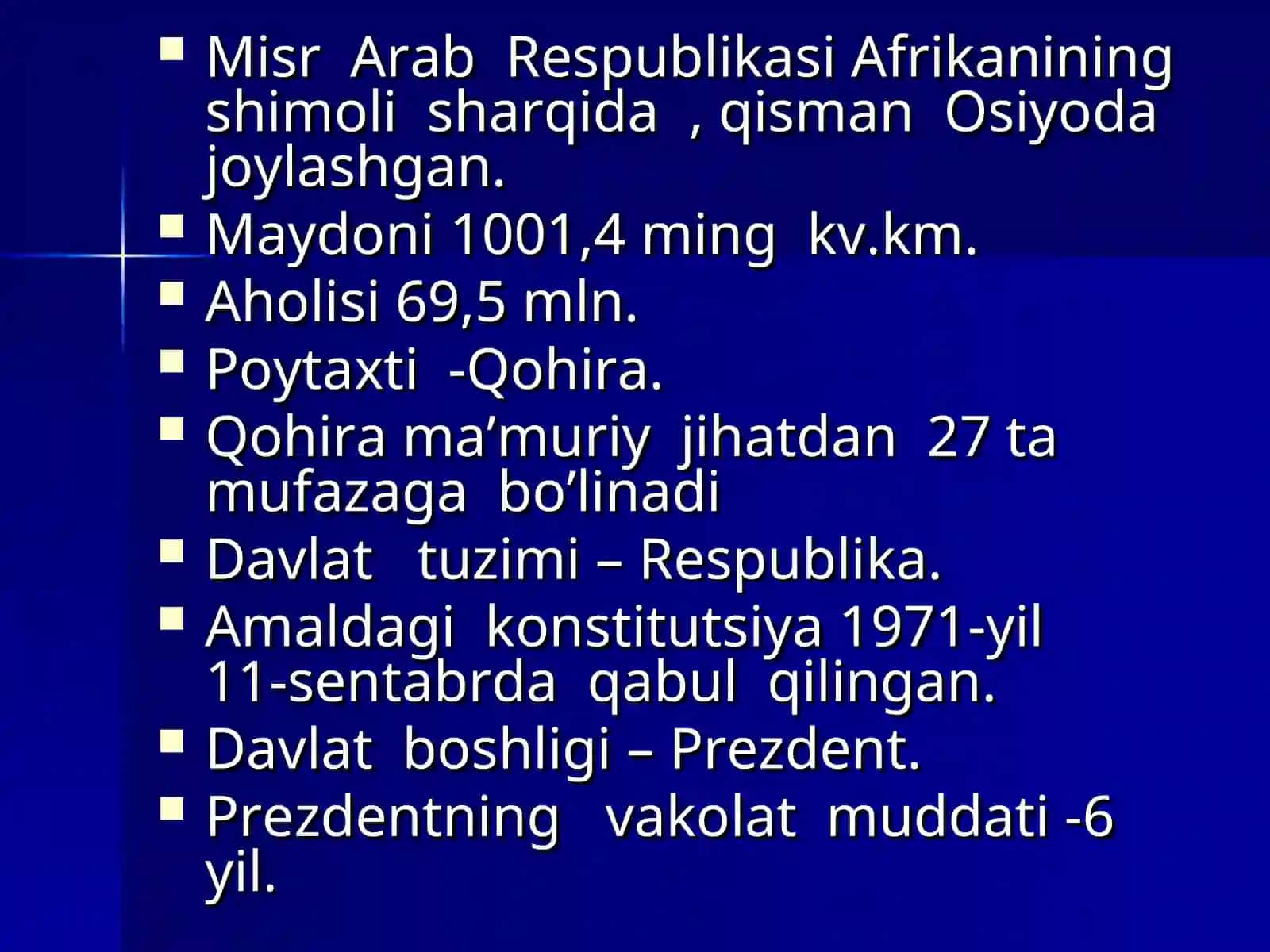 1918-1945-yillardagi Misrdagi ijtimoiy iqtisodiy o’zgarishlar 3