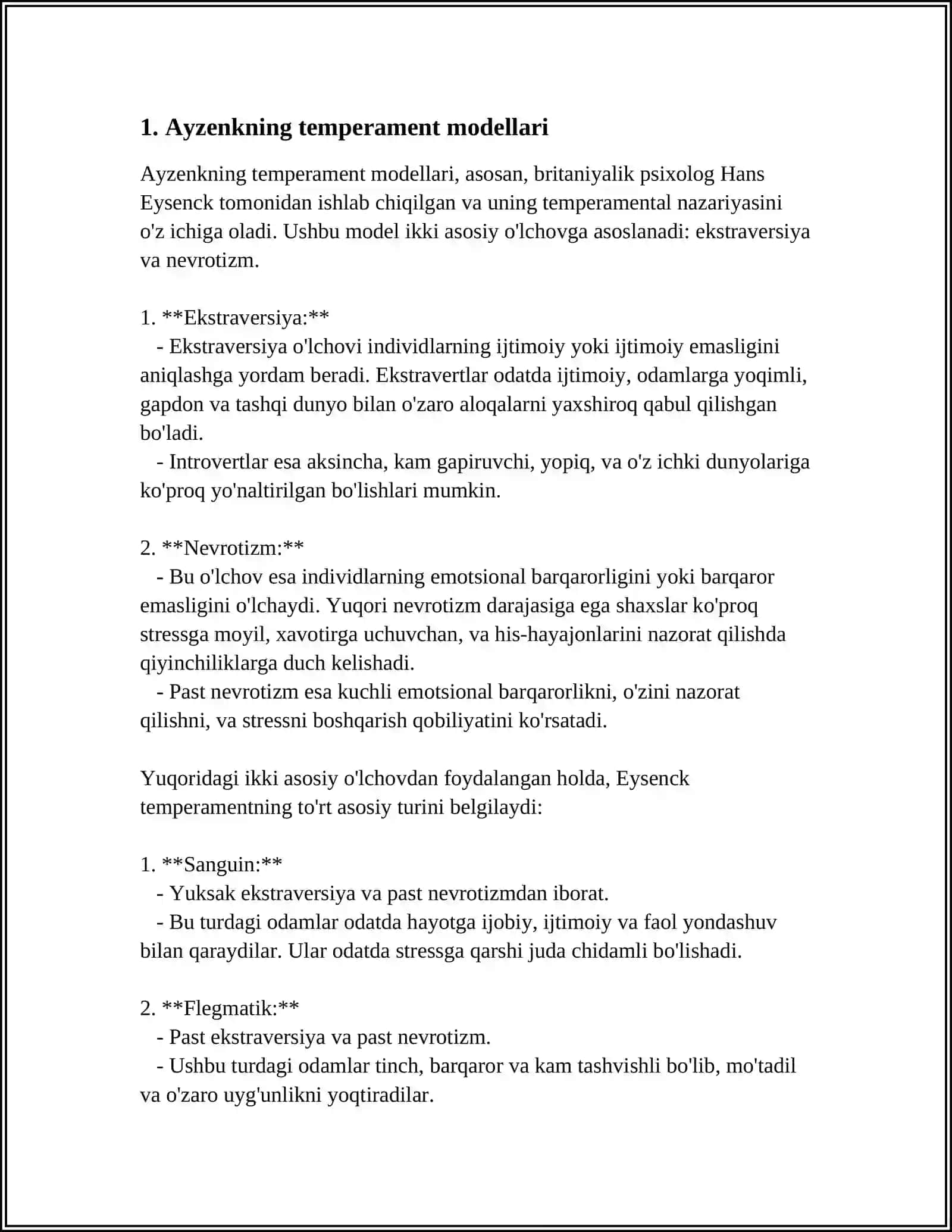 AYZENKNING TEMPERAMENTNI ANIQLASH METODIKASI 3