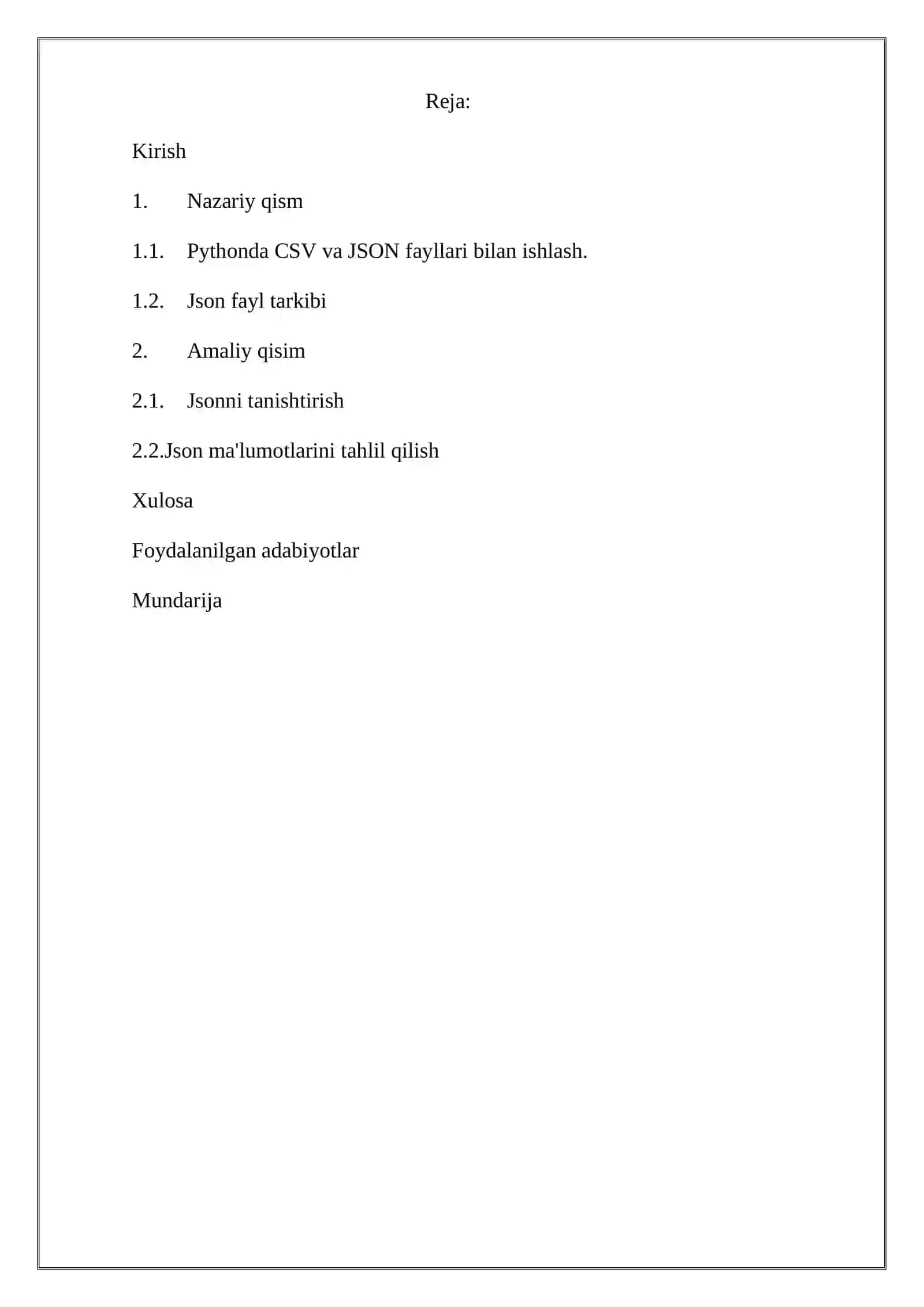 Pythonda json bilan ishlash 3