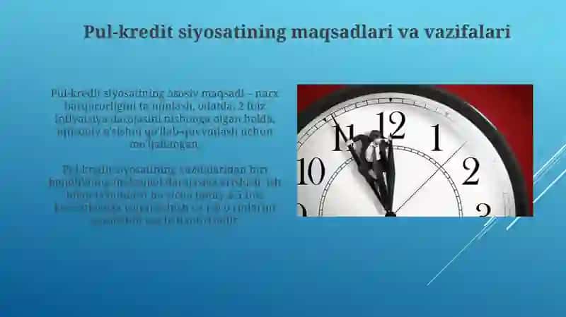 Pul-kredit siyosatini yuritish: strategiyasi va taktika 3