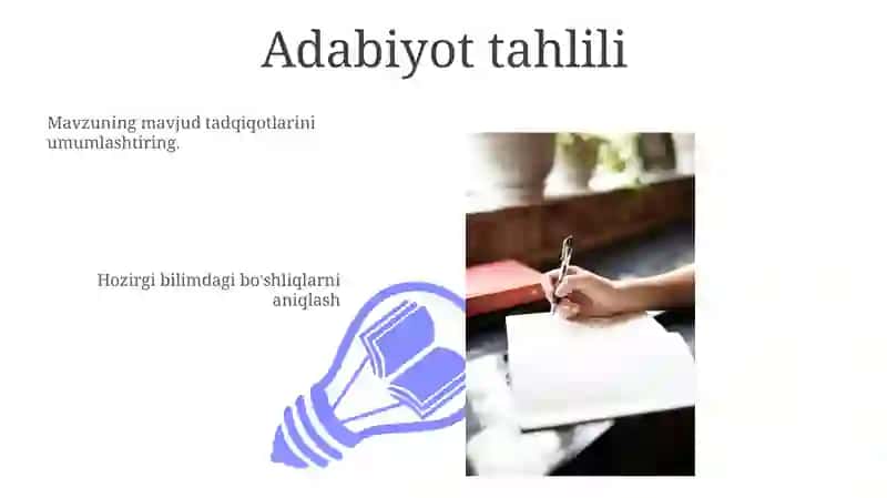 Dastlabki ilmiy tadqiqotni yozish 3