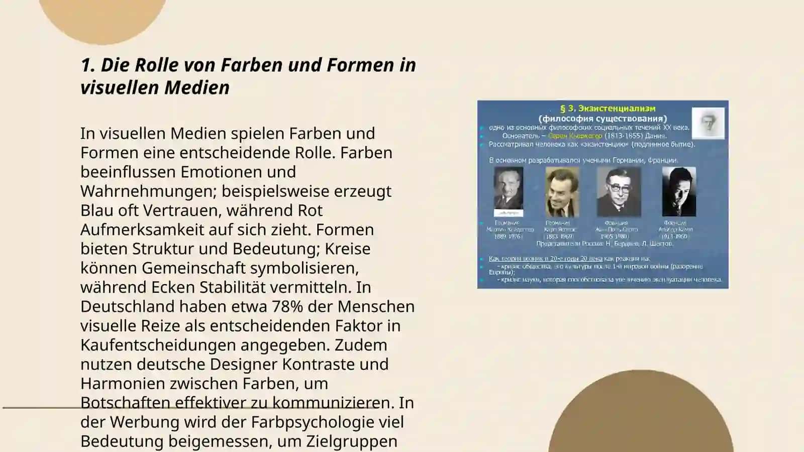 Positionierung und Funktion Sprachlicher und Bildlicher Elemente in Sehflächen 3