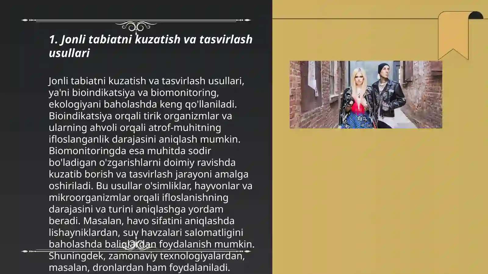 Jonli va jonsiz tabiatni tasvirlash usullari 3