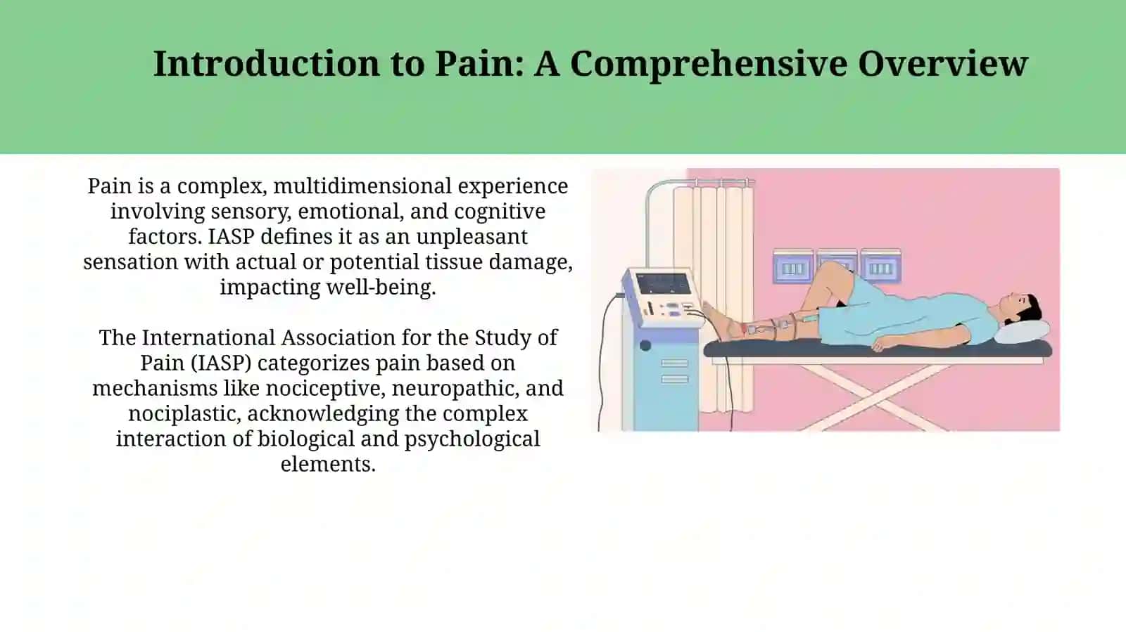 Pain Classification: Mechanisms, Qualities, and Temporal Aspects 3