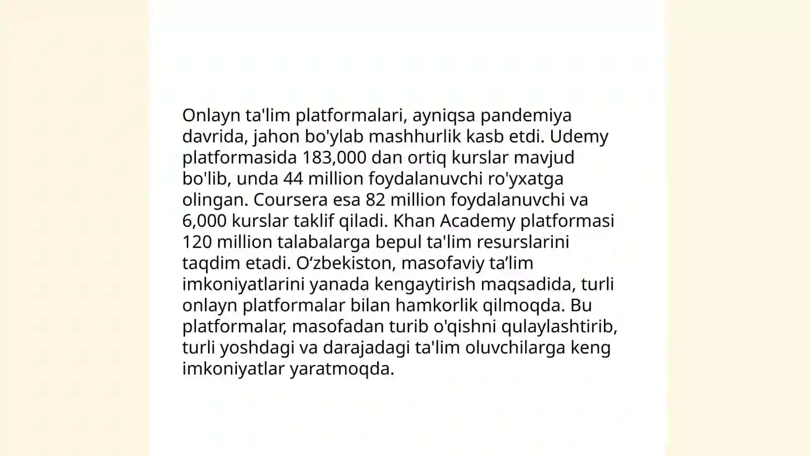Ta’limni tashkil etishning zamonaviy shakllari 3