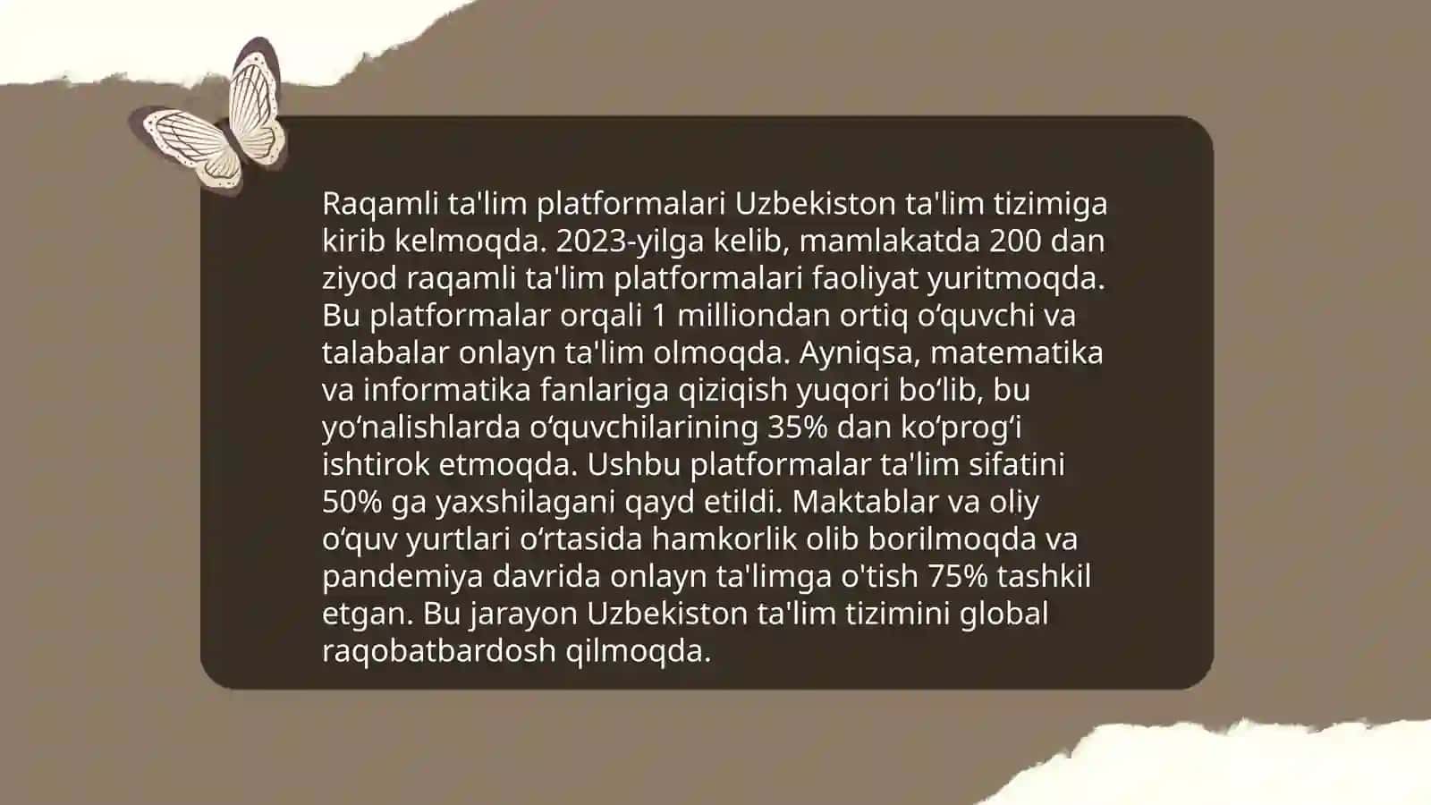 Elektron ta'lim rivojining yetakchi tendensiyalari 3