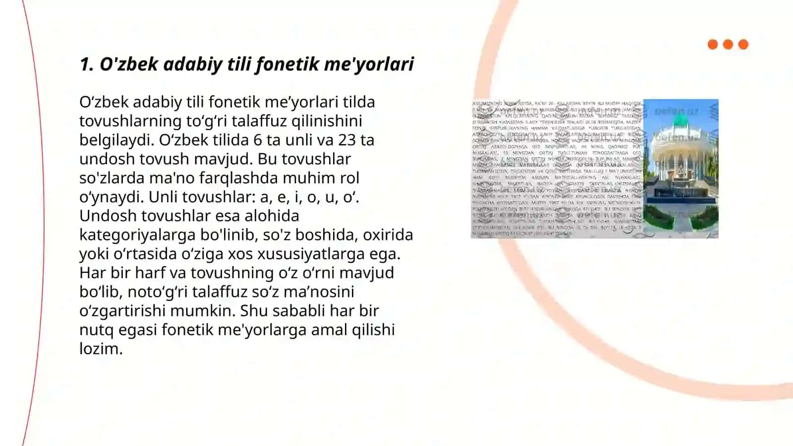 o'zbek adabiy til me'yorlari 3