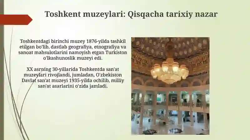 Toshkentdagi muzeylar 3