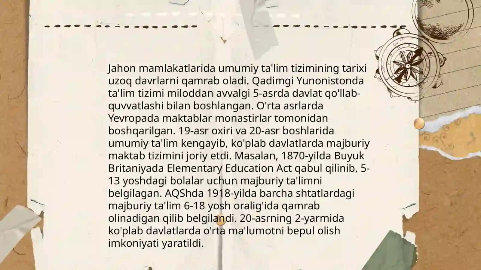 Jahon mamlakatlarida umumiy ta'lim tizimi 3