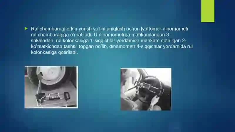 Rul boshqaruv va pedal bosish texnikasi 3