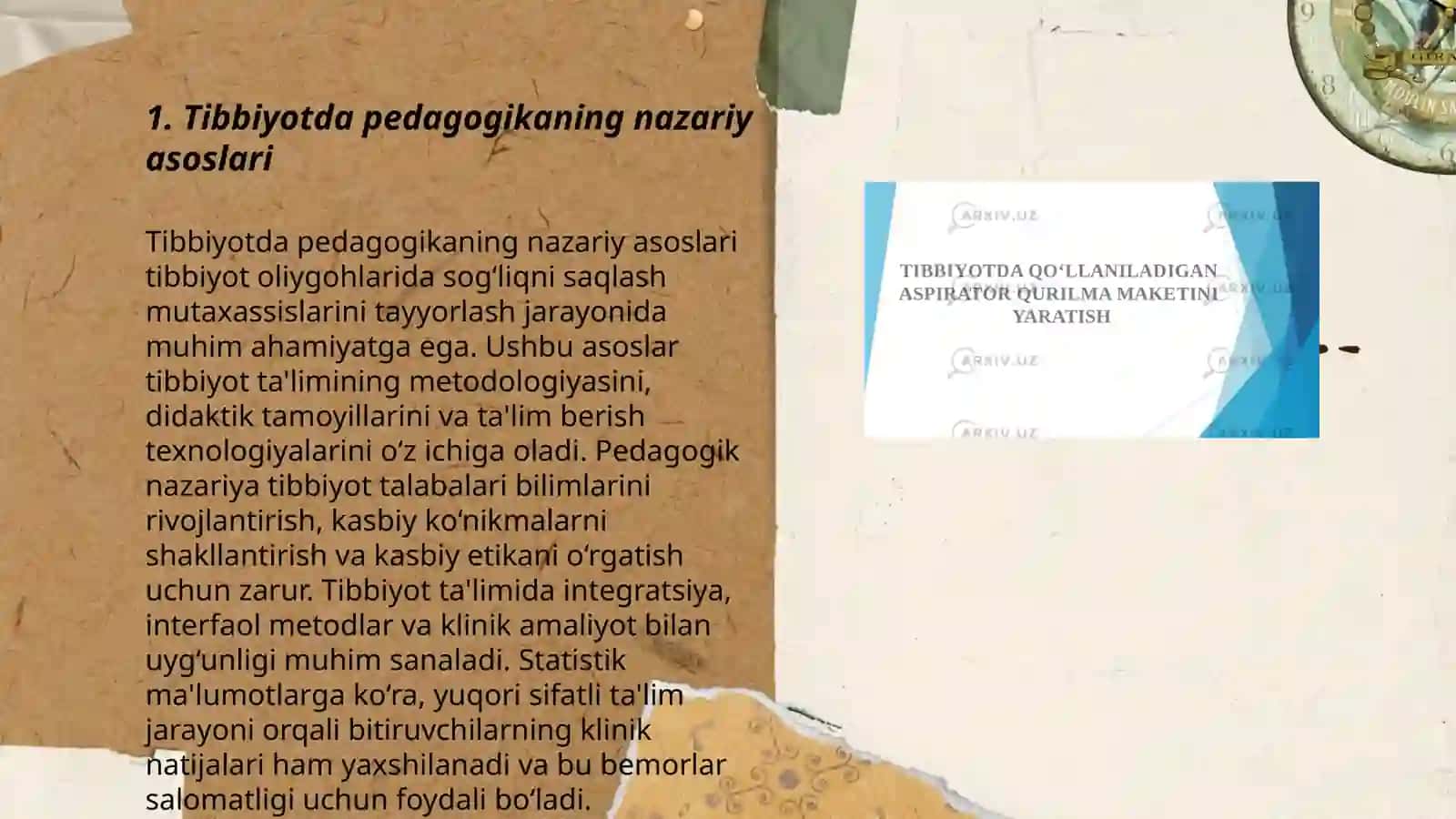 Tibbiyotda pedagogika 3