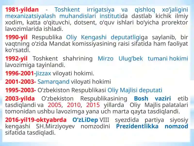 Shavkat Mirziyoyev novator rahbari 3