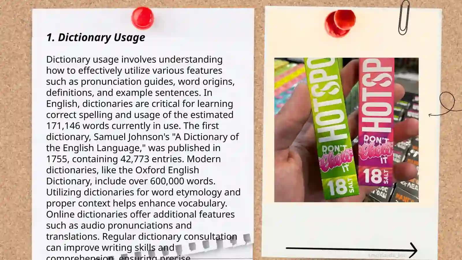 Dictionary Usage 3