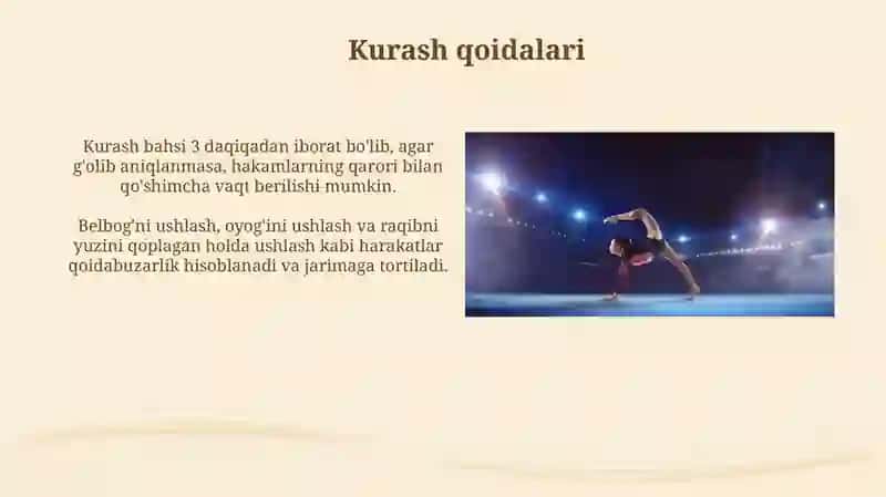 O'zbek xalq kurashi 3