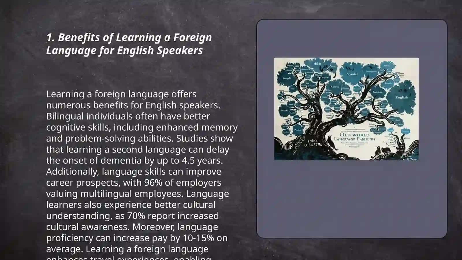 The role of foreign language 3