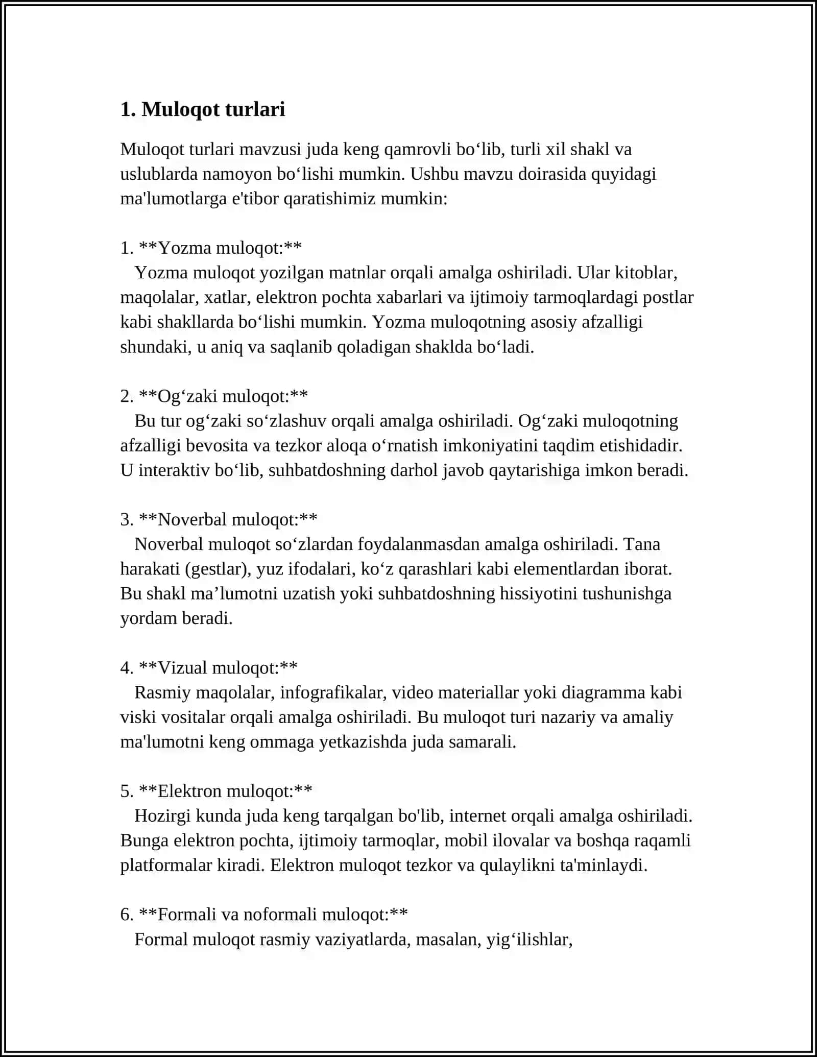 MULOQOT VA SHAXSLARARO ZIDDIYATLAR 3