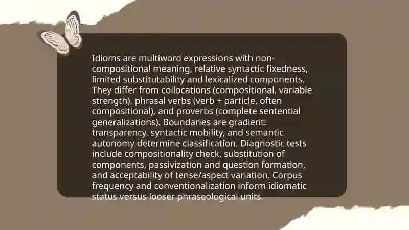 Idiomas and Phraseological Units: Typology Features 3