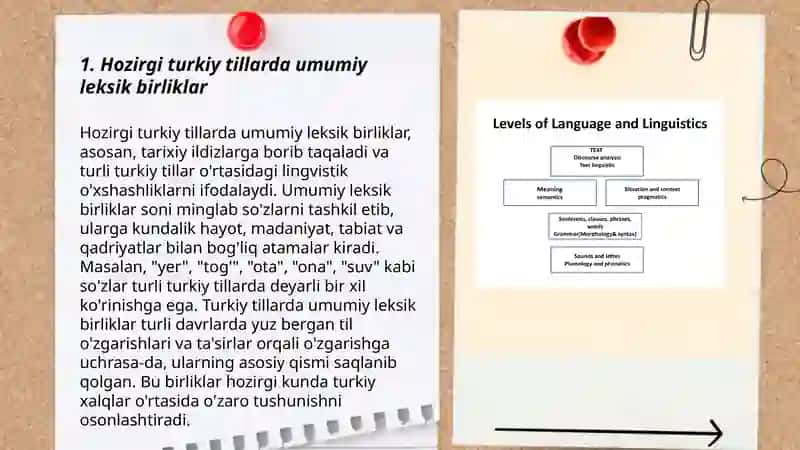 Hozirgi turkiy tillar leksikasining qiyosiy tahlili 3