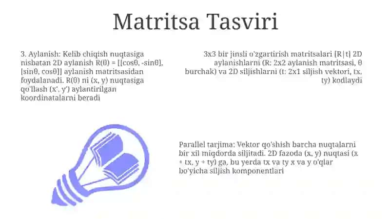 Aylanish Transformatsiyasi 3