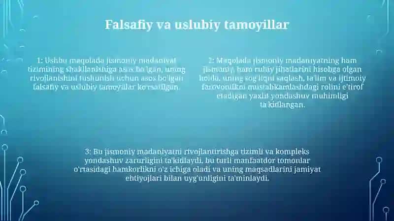 Jismoniy Madaniyat Tizimining Tarkib Topishi 3