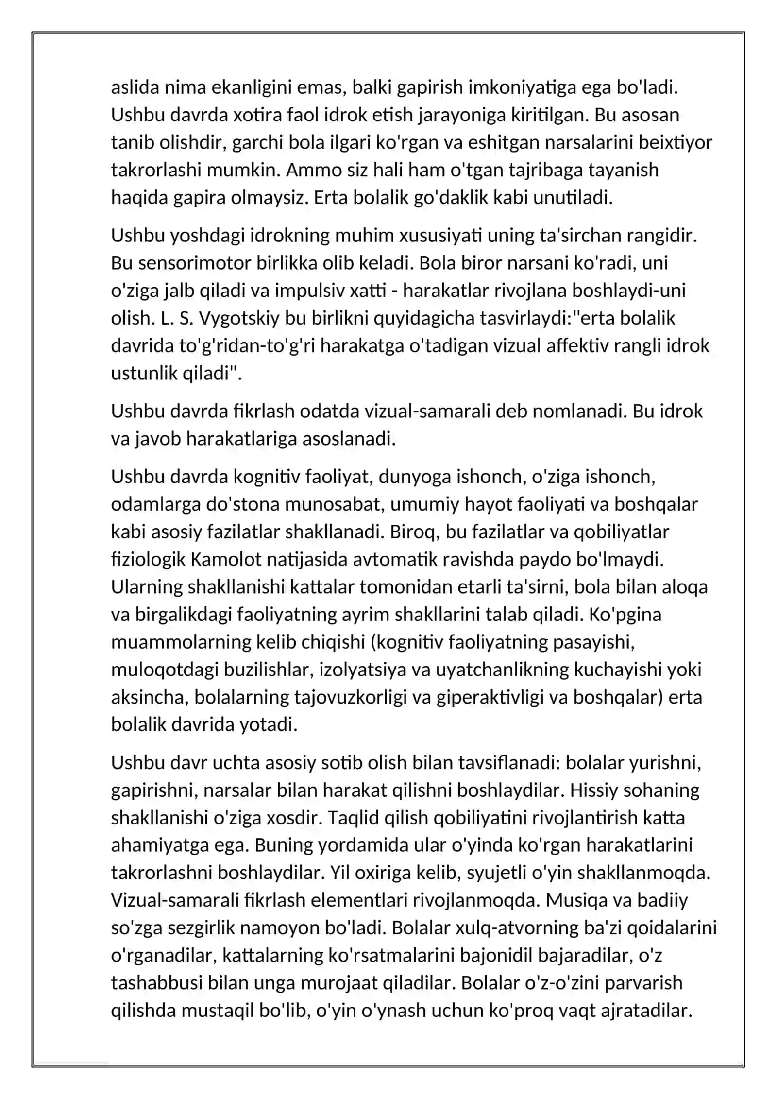 Go'daklik davri psixodiagnostikasi 3