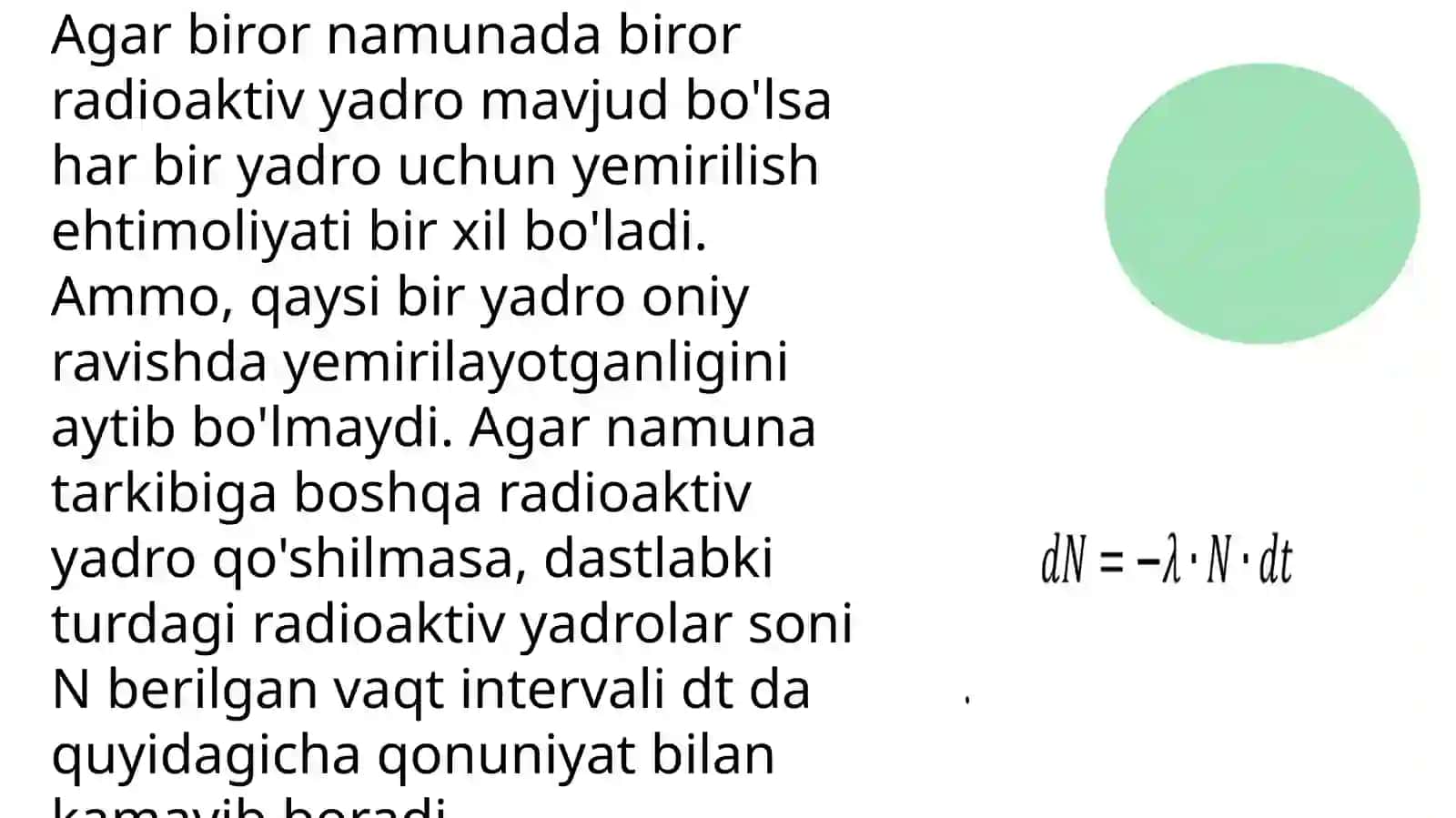 Ba-137ning yarimyashash davrini aniqlash 3
