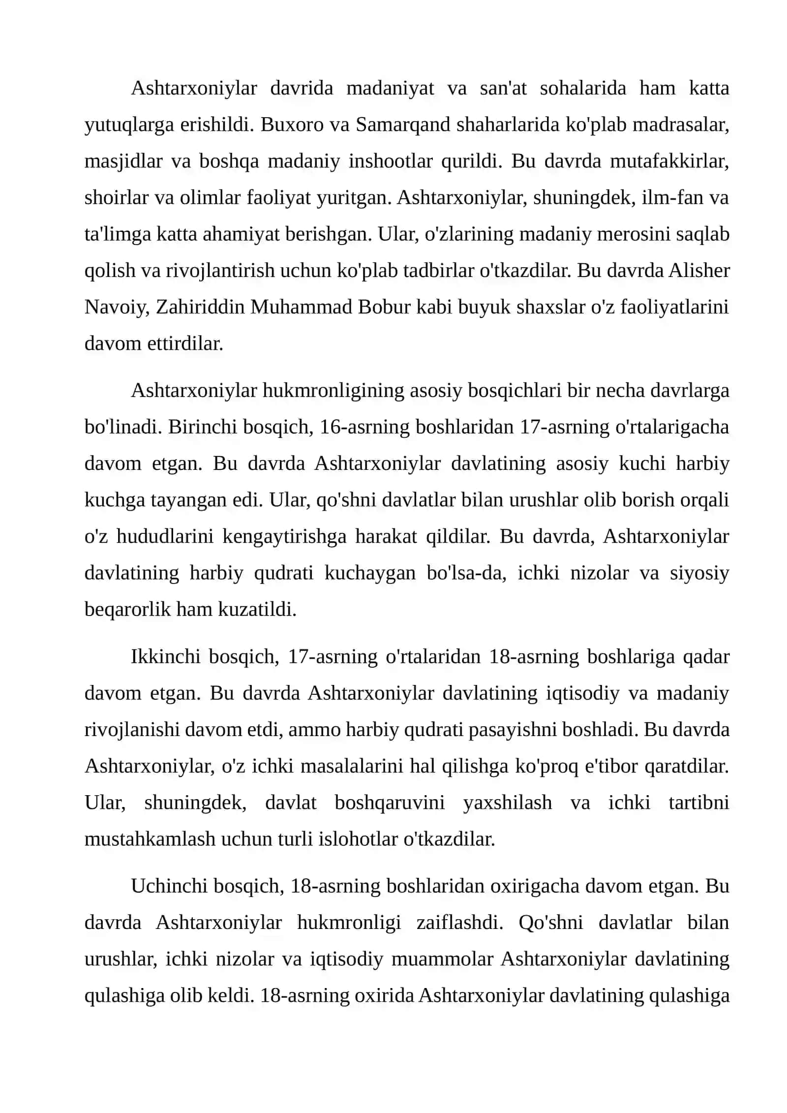 Ashtarxoniylar hukmronlik davri va Koreya Respublikasi 3