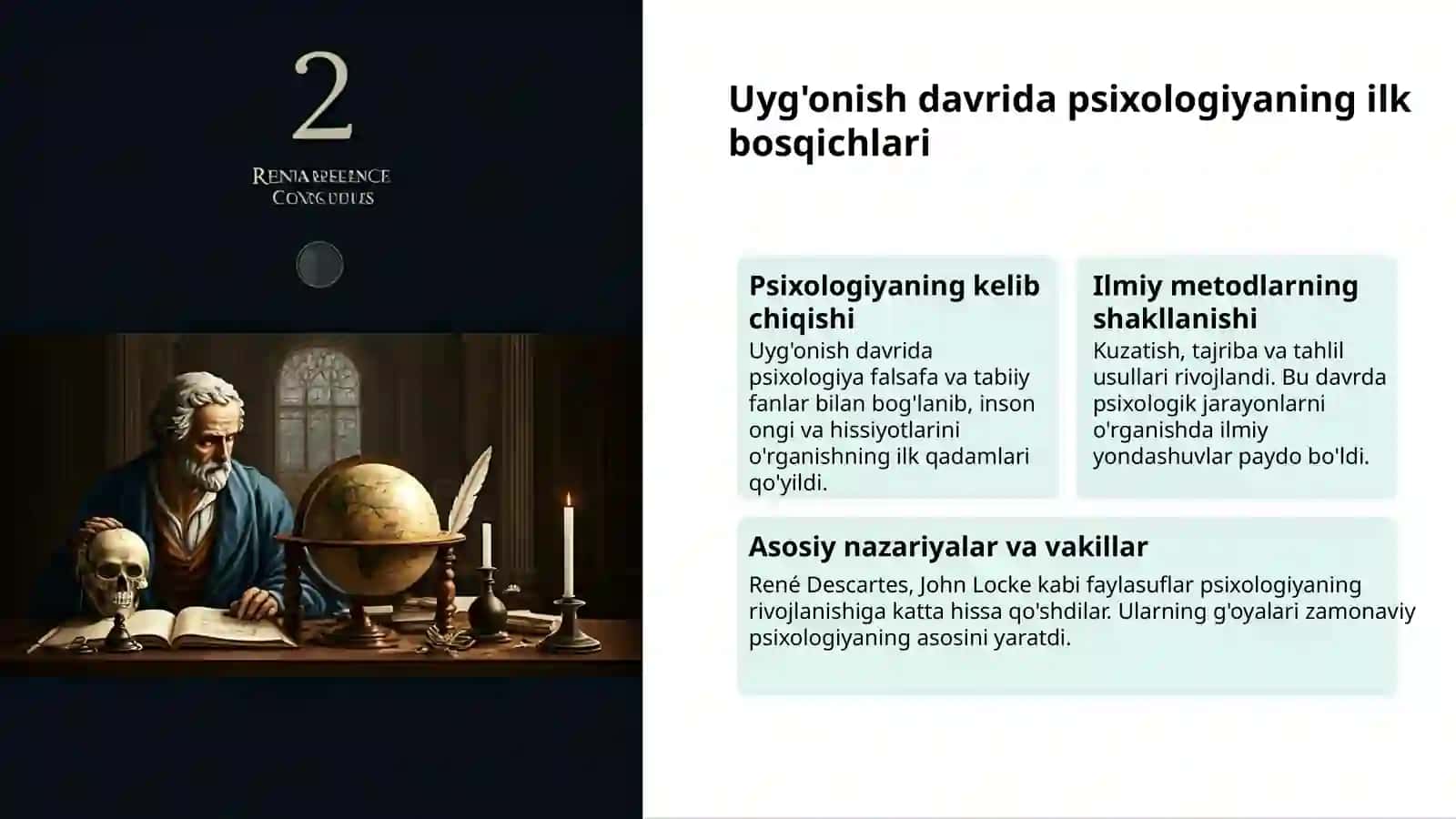 Psixologiya: Qadimdan Zamonaviygacha 3