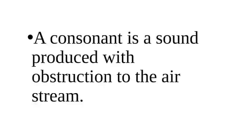 The classification of consonant phonemes 3