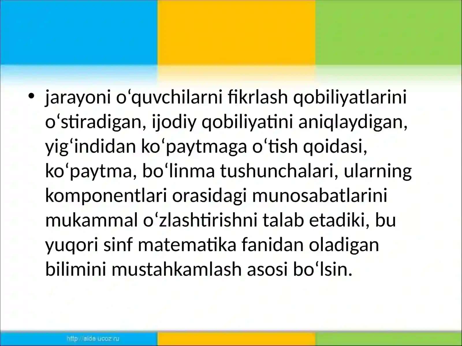 Ogʻzakihisoblashlarnioʻrganish 3
