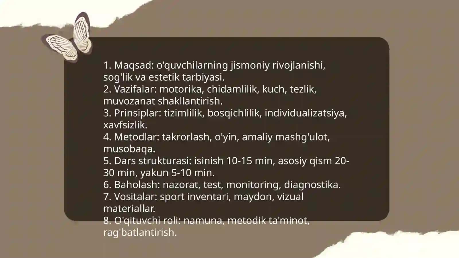 O’quvchilarning jismoniy va estetik tarbiyasi 3