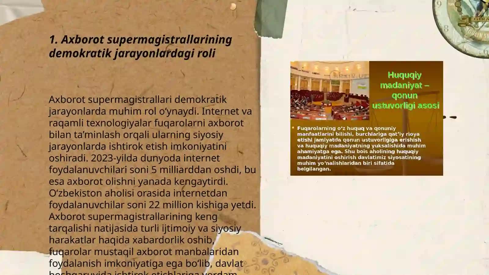 Axborot supermagistrallari va demokratiya 3