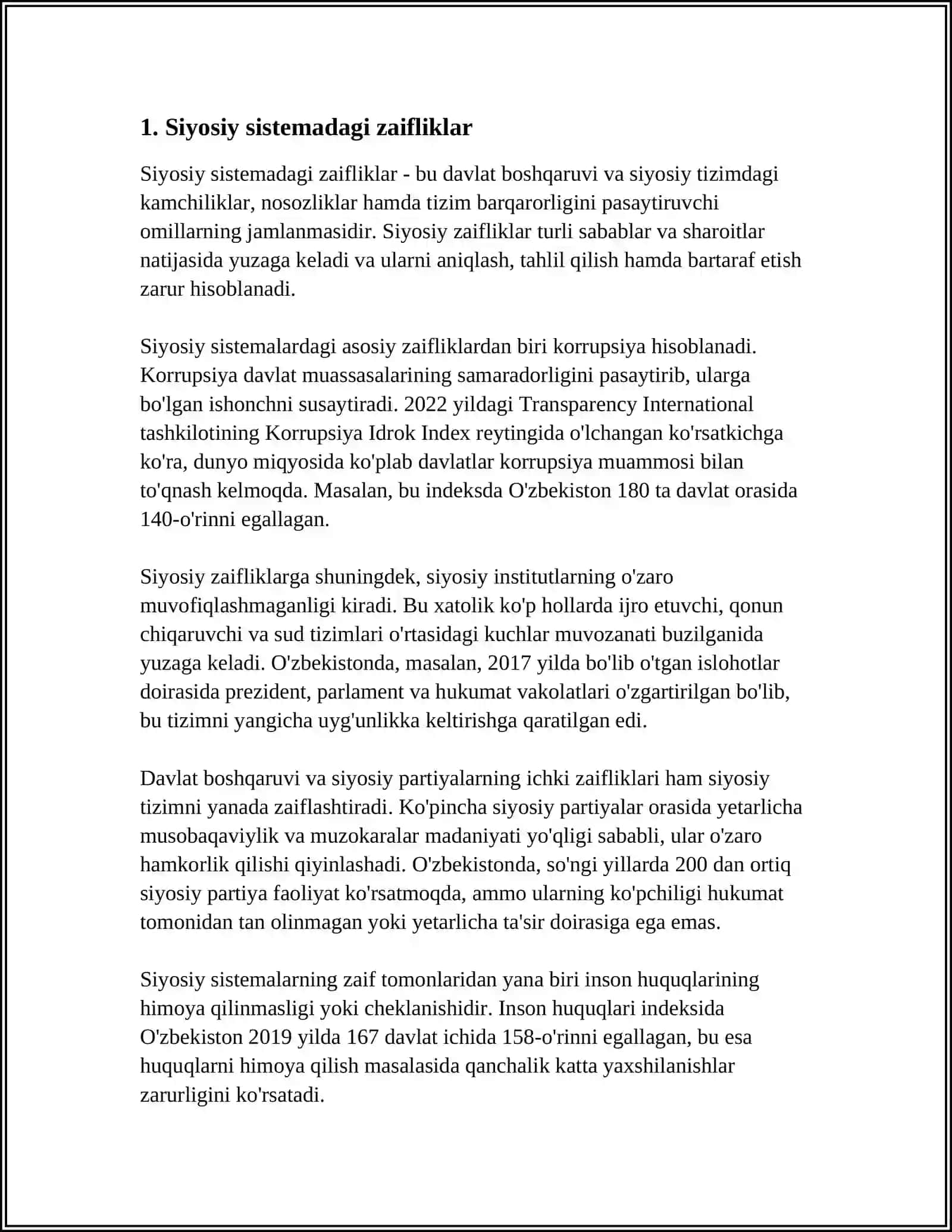 KORRUPSIYANI KELTIRIB CHIQARUVCHI OMILLAR 3