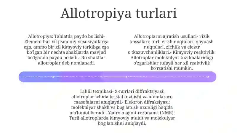 Allotropik Shakl O'Zgarishlarini Aniqlash 3