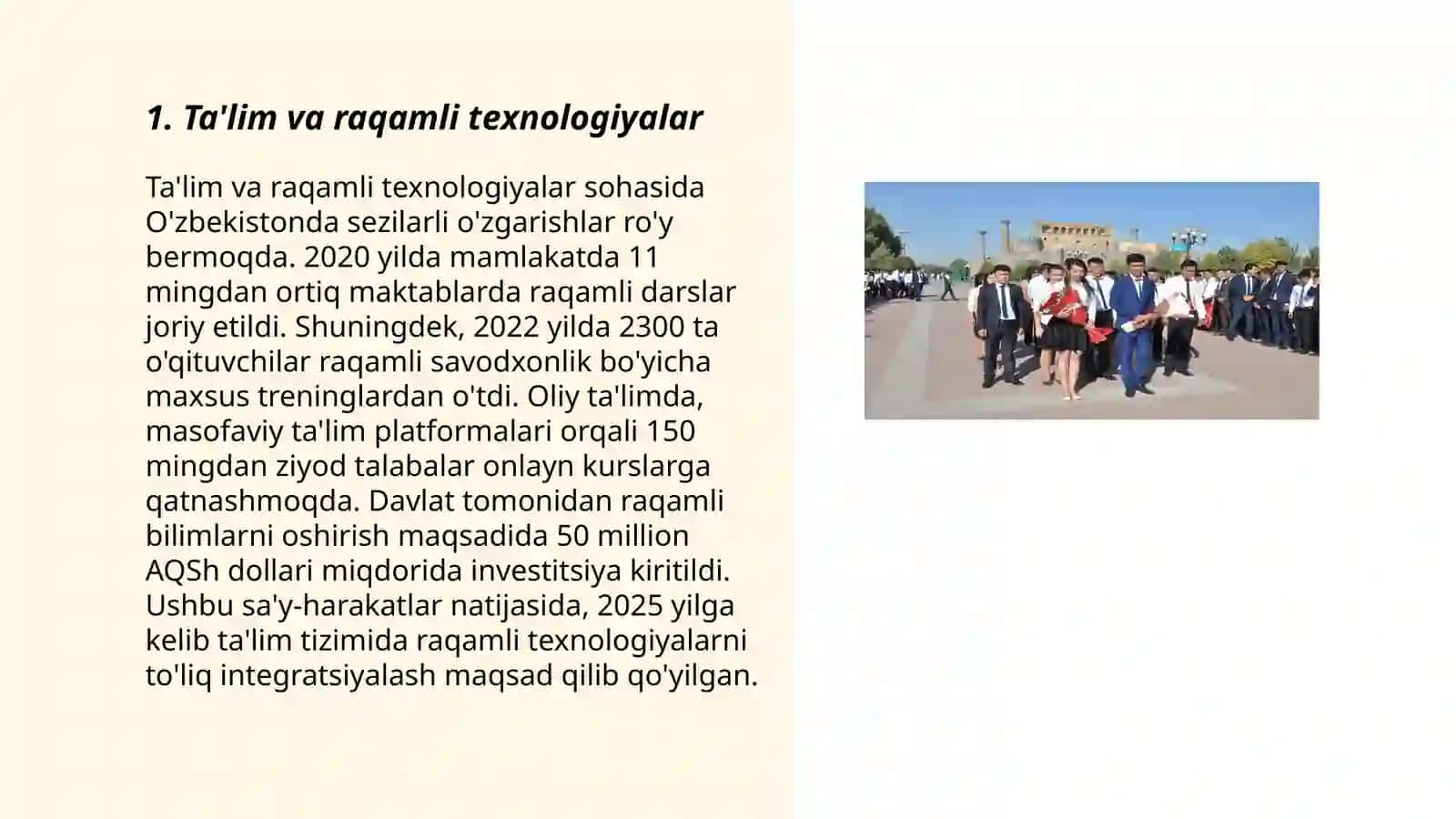 Ta'lim va raqamli texnologiyalar 3