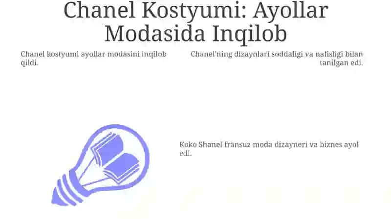 Chanel stilining Evolyutsiyasi 3