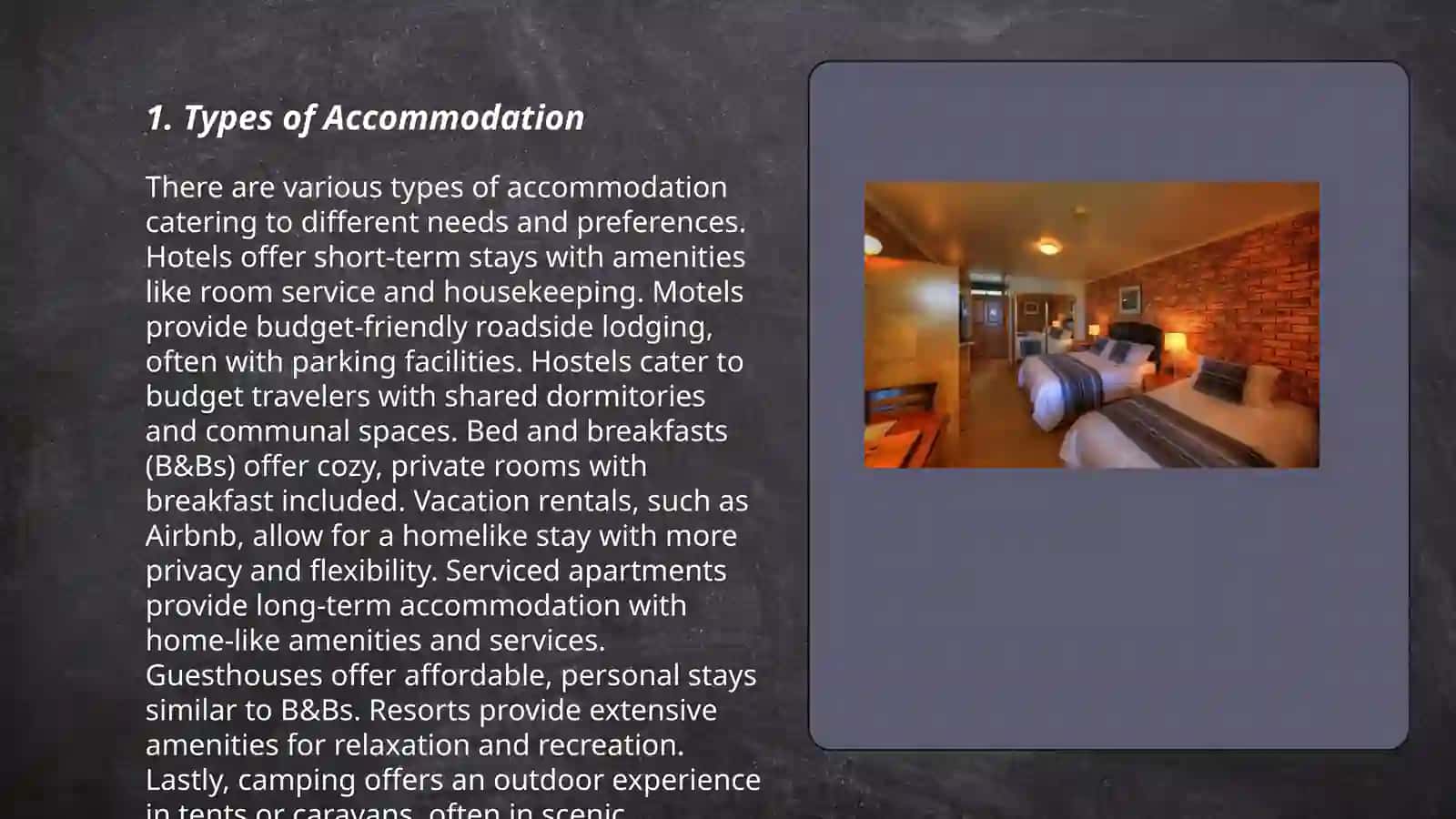 Accommodation 3