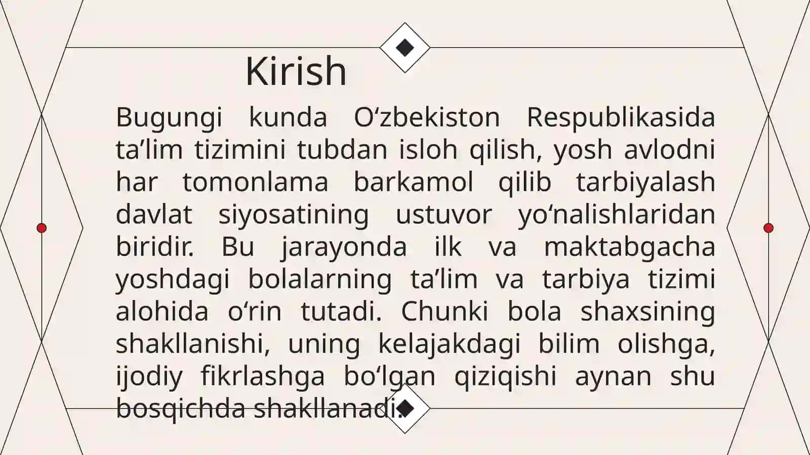 Maktabgacha ta’lim va tarbiyaning davlat standarti 3