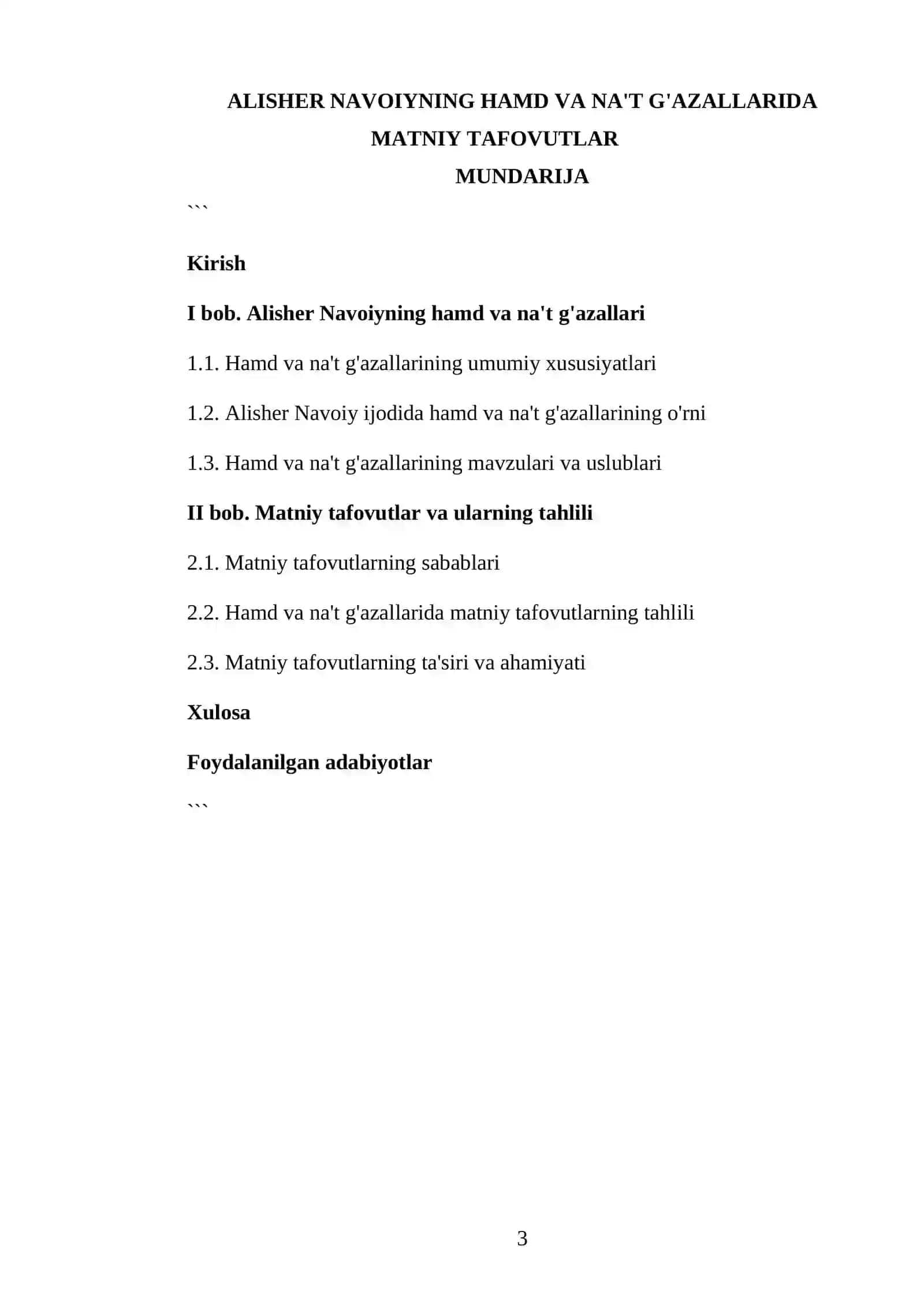 Filologiya va tillarni oʻqitish 2-kurs 3