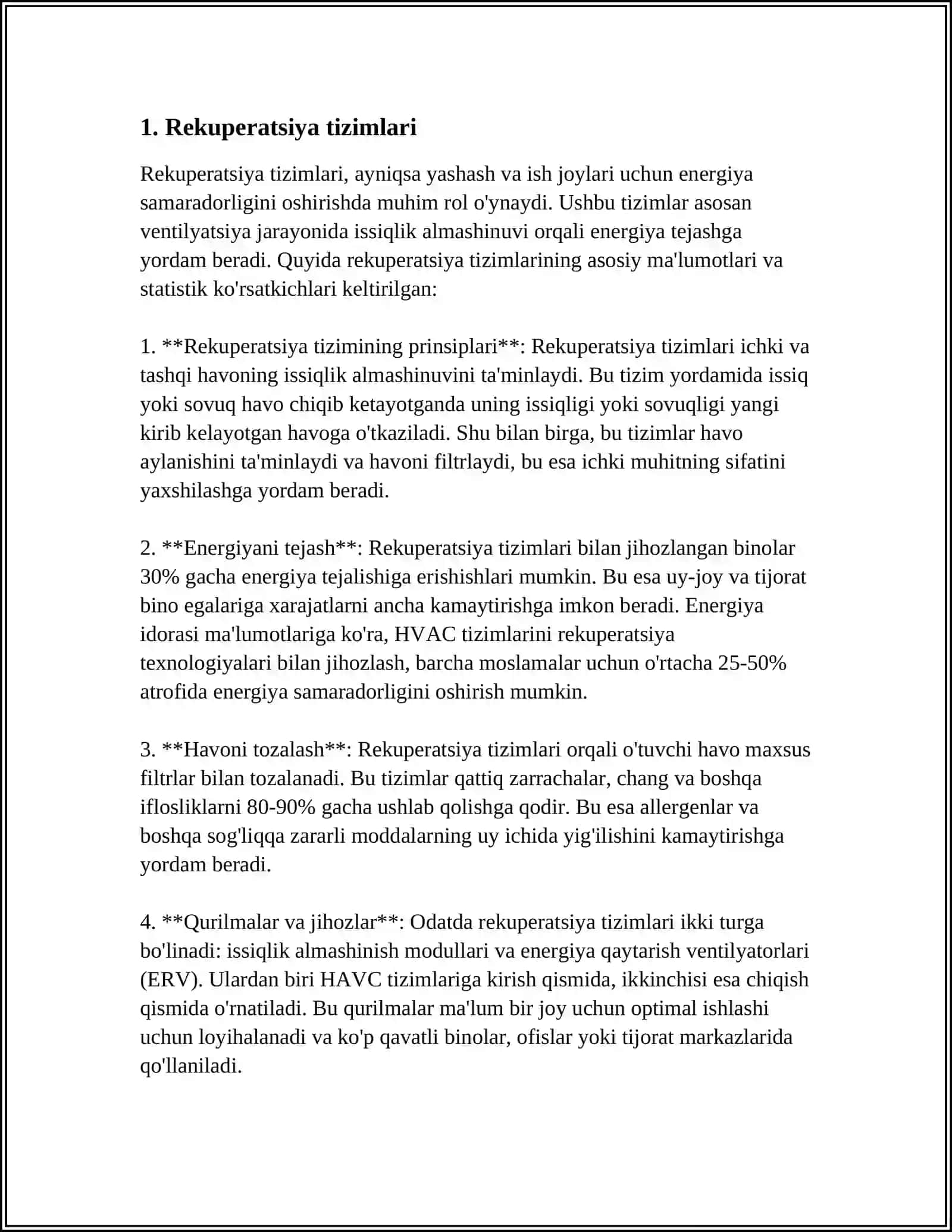 REKUPERATIV ISSIQLIQ ALMASHINUV QURILMALARI 3