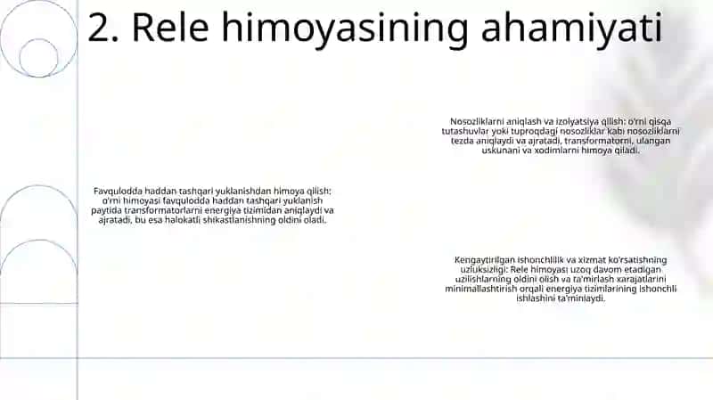 Yuqori Kuchlanish Tomonida Uzgich Va Qisqa Tutashtirgichli Qurilmali Kuch Transformatorlarni Rele Himoyasi 3