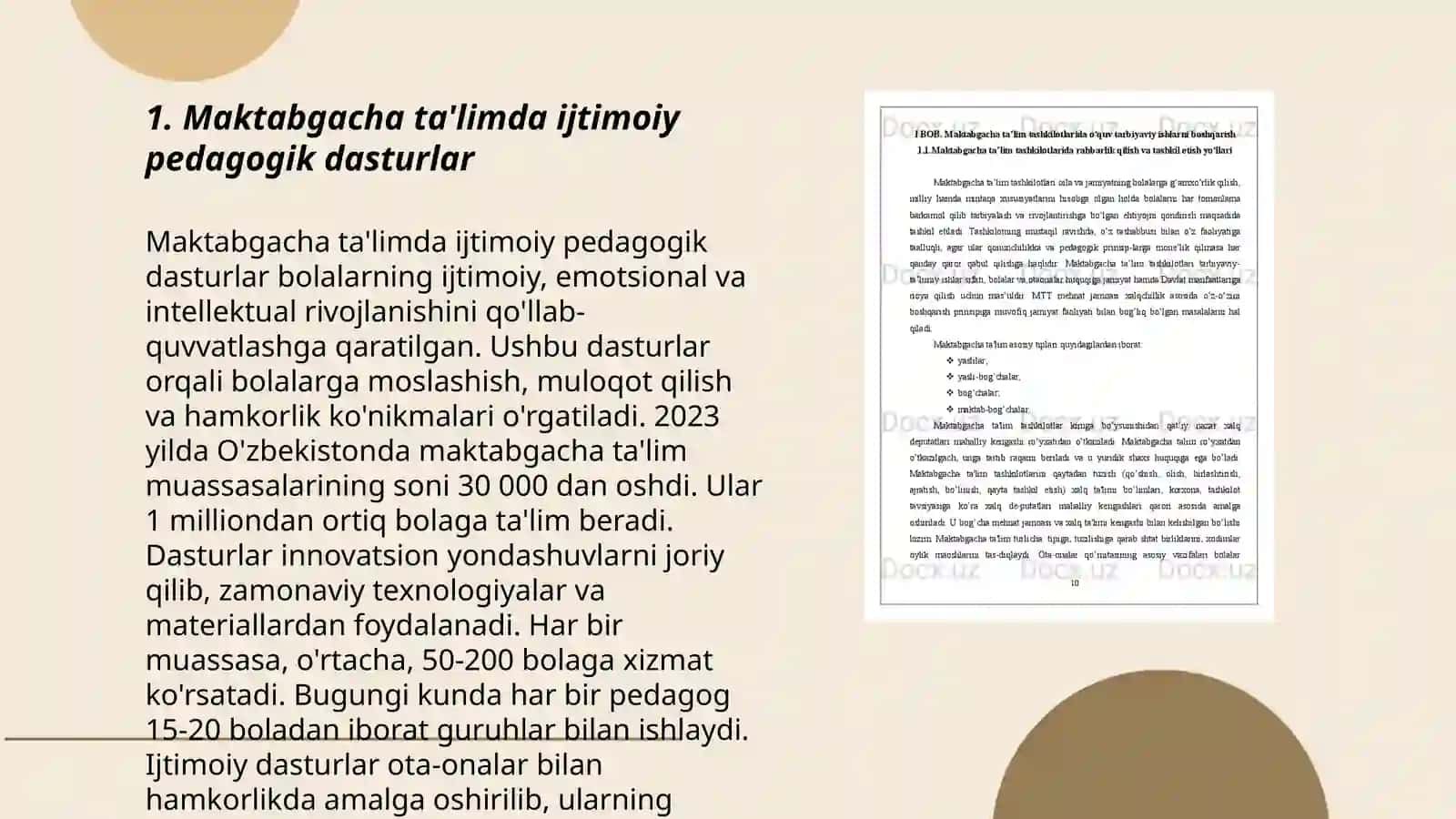 Maktabgacha ta'lim tashkilotlarida ijtimoiy pedagogik ishlarni tashkil etish 3