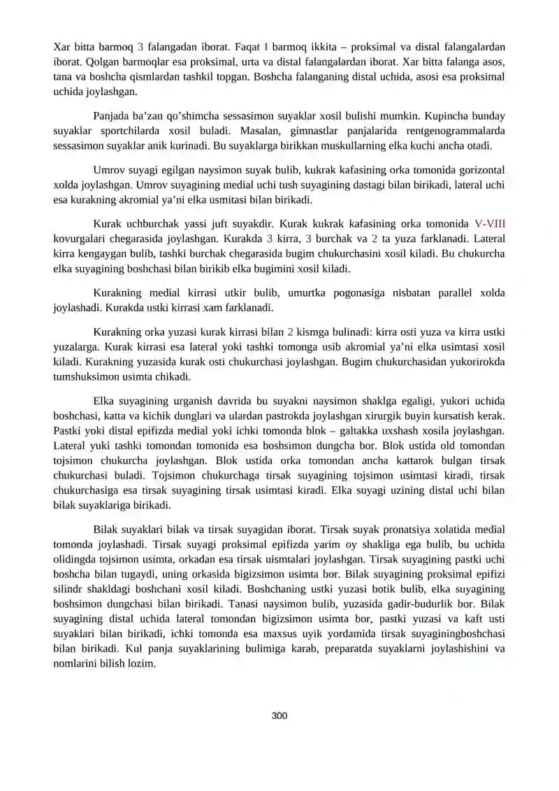 Qism: Osteosindesmologiya Amaliy mashg’ulot №3 3