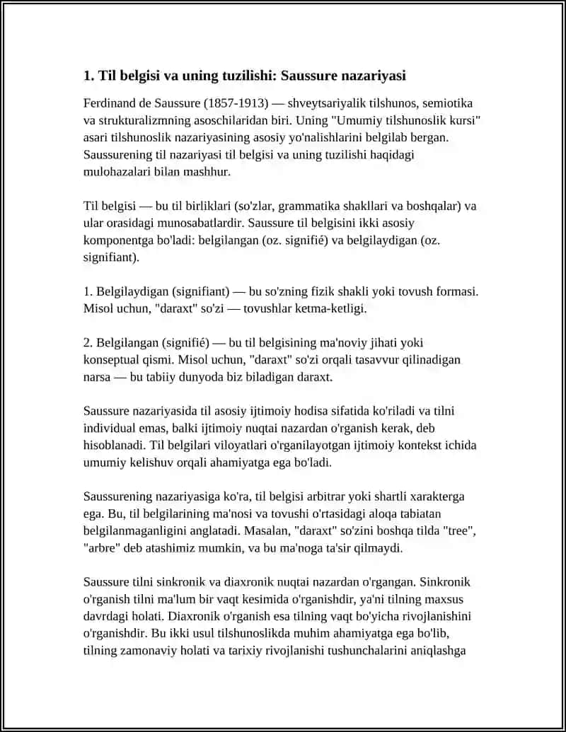 Tilshunoslik va semiotika 3