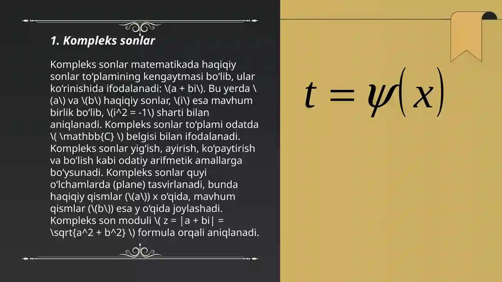 Oliy Matematika 3