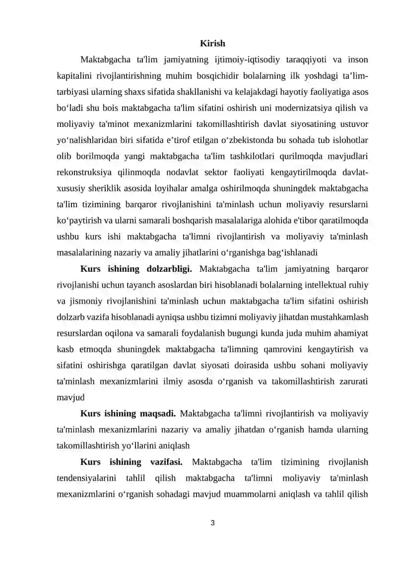 MAKTABGACHA TA'LIM MENEJMENTI 3